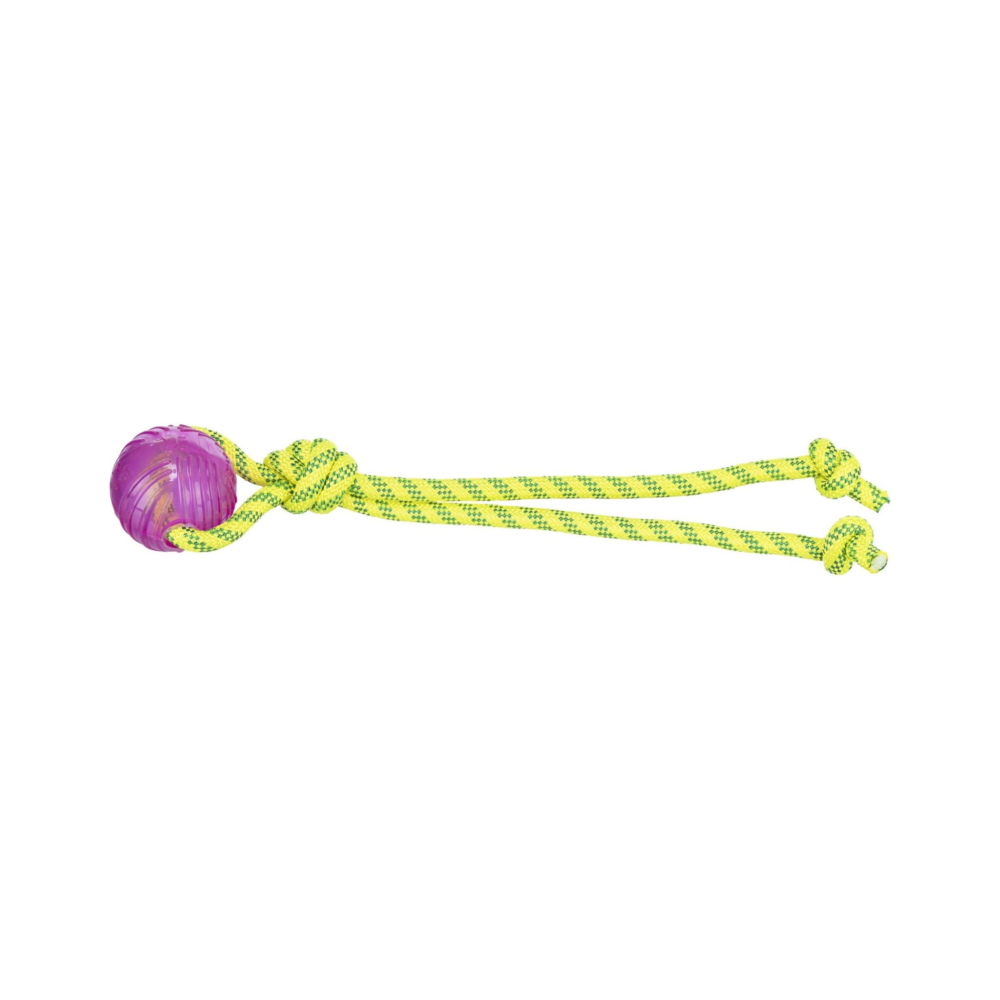 Trixie Aqua Toy Zabawka wodna pływająca aport sznurek z piłką