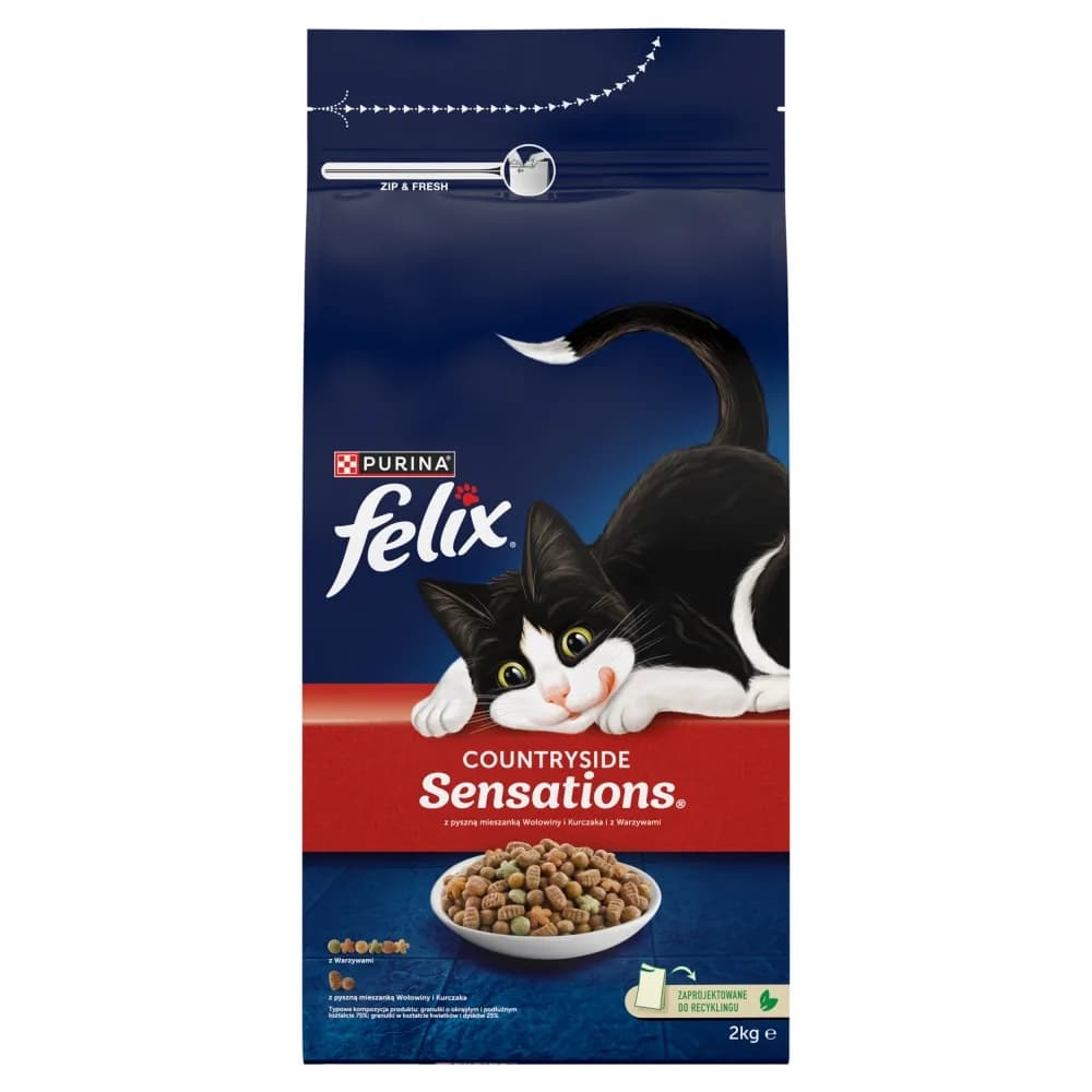 Felix Countryside Sensations Sucha karma dla kota wołowina
