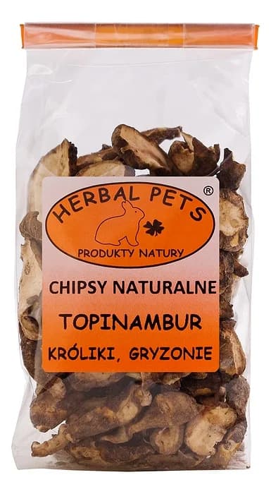 Herbal Pets Topinambur chipsy uzupełniająca karma dla gryzoni 70 g