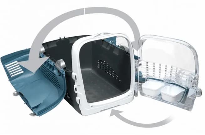 Catit transporter Design Cabrio dla kota i psa niebieski