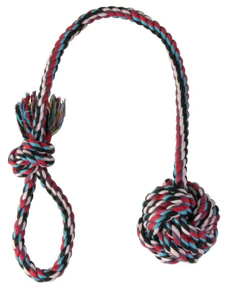 Trixie Piłka do gry z wełnianym sznurkiem Denta Fun/ø