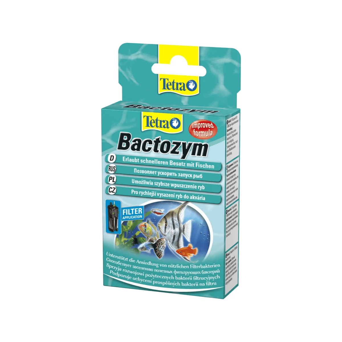 Tetra Bactozym szczepy bakterii do filtra 10 kapsułek