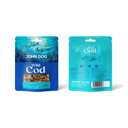 John Dog Wild Fish przysmak treningowy dla psa dorsz 90 g