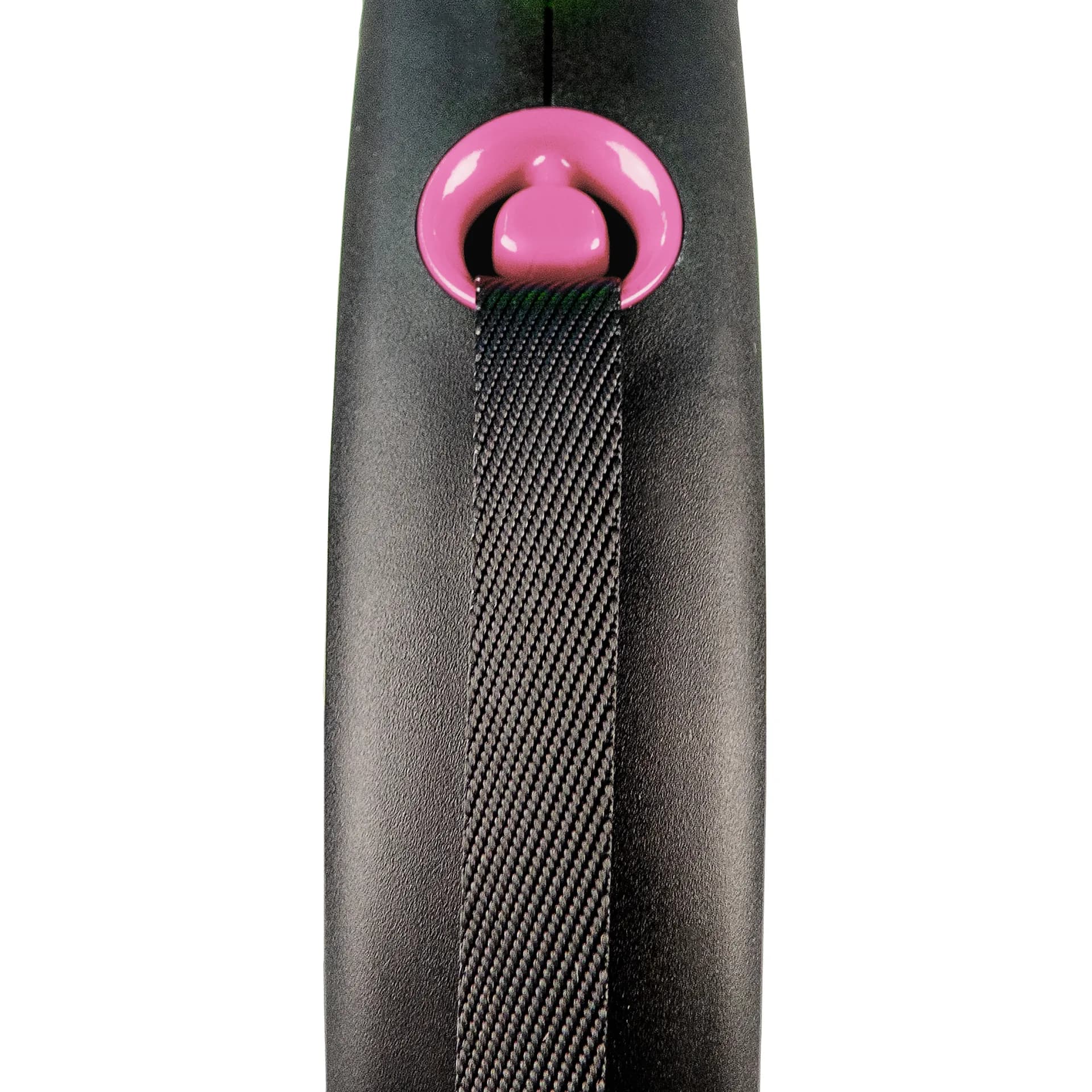 Flexi Black Design smycz automatyczna dla psa taśma – różowy, S