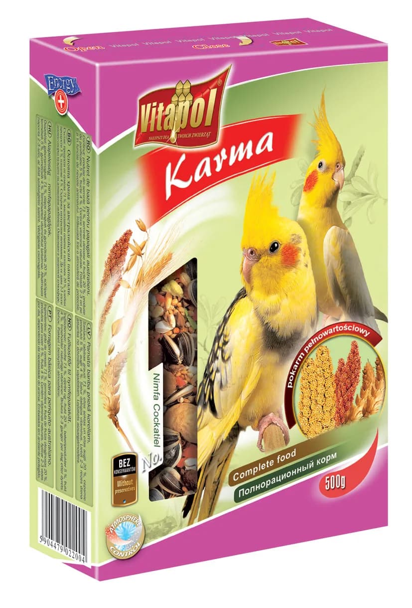 Vitapol Karma pełnoporcjowa dla nimfy – 500 g
