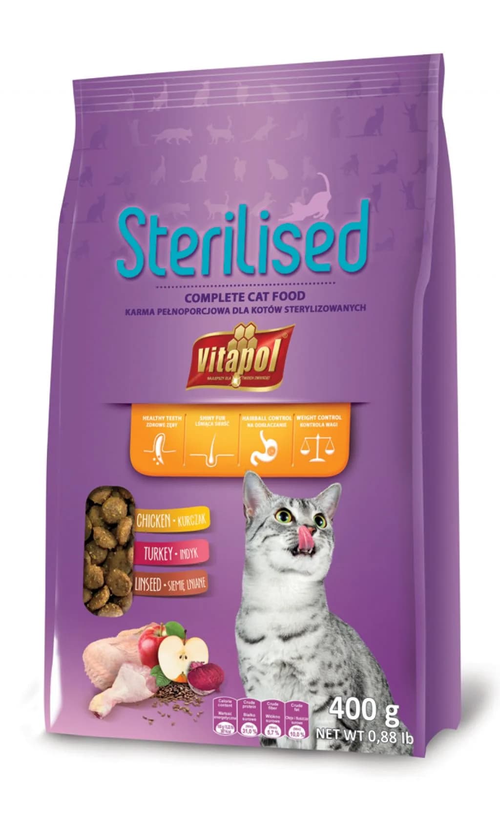 Vitapol Karma dla kotów po sterylizacji Sterilised 400 g