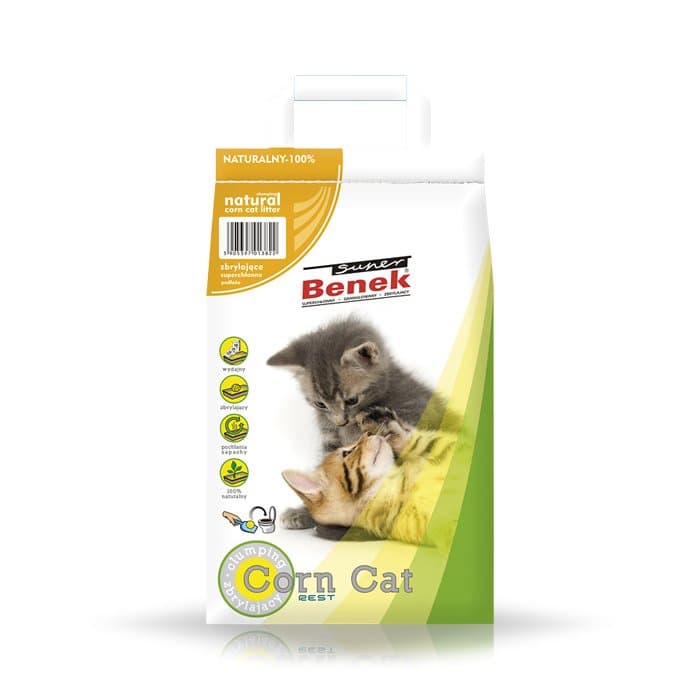 Super Benek Corncat Naturalny 25 l