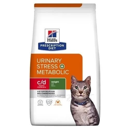Hill's Pet Nutrition Prescription Diet c/d Urinary Stress + Metabolic karma sucha dla dorosłych kotów 3 kg