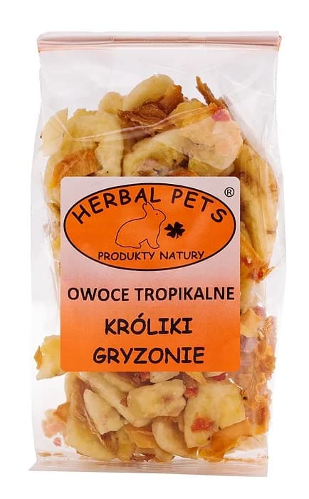 Herbal Pets Owoce tropikalne karma dla gryzoni 75 g