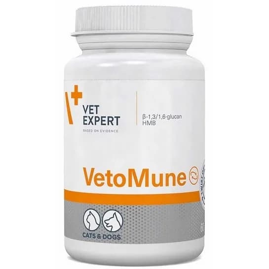 Vet Expert preparat na odporność VetoMune dla psa i kota 60 kapsułek