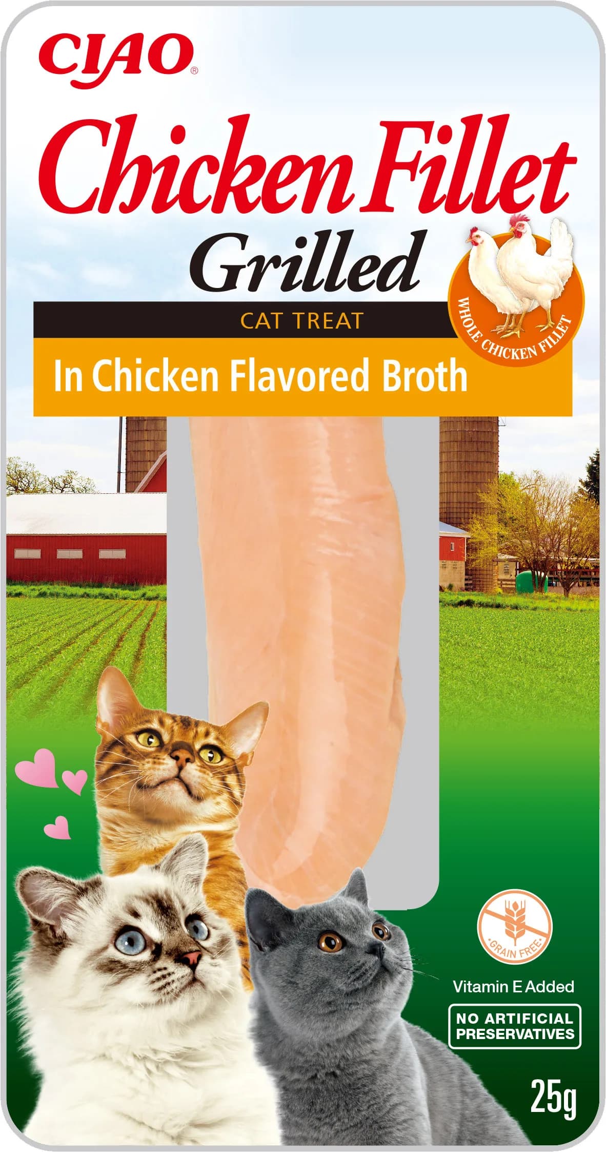 INABA Cat Chicken Fillet in Chicken Broth 25 g
