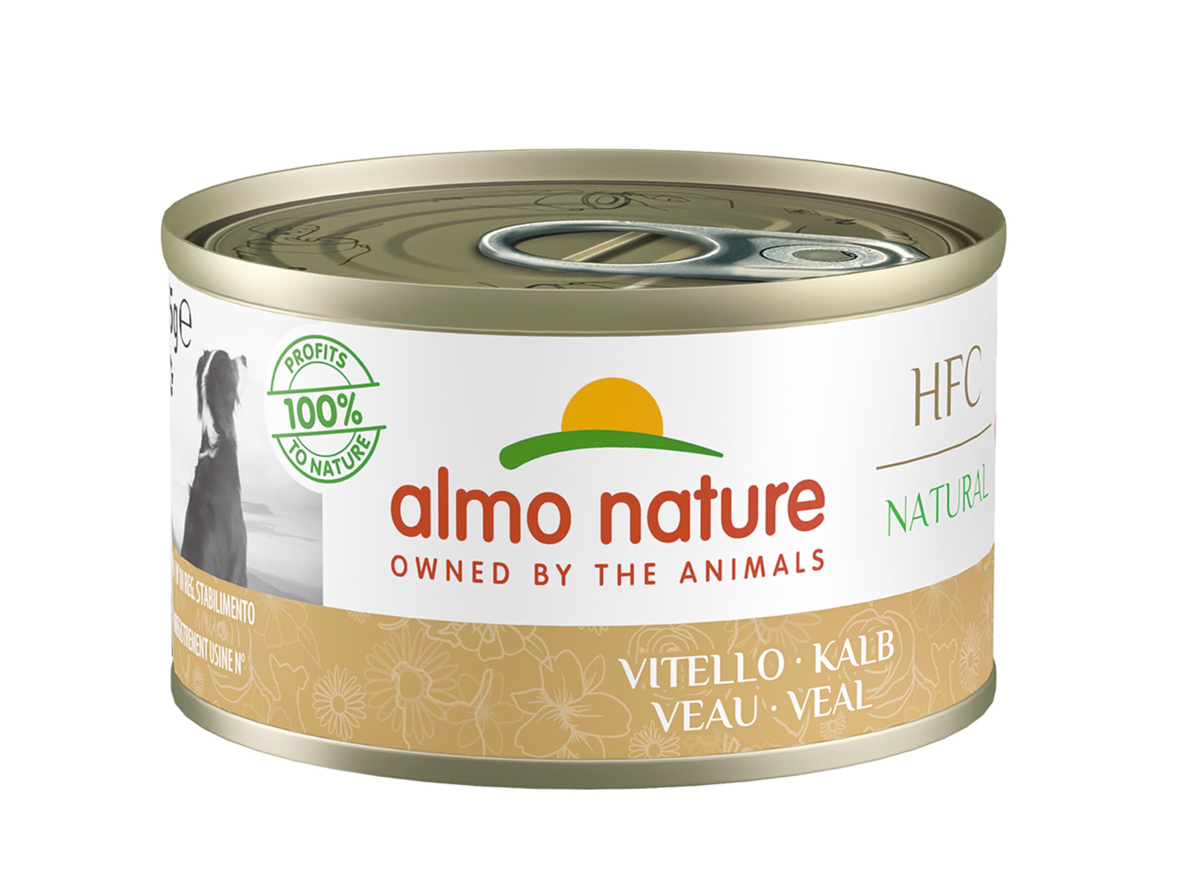 Almo Nature Puszka HFC Natural cielęcina dla psa