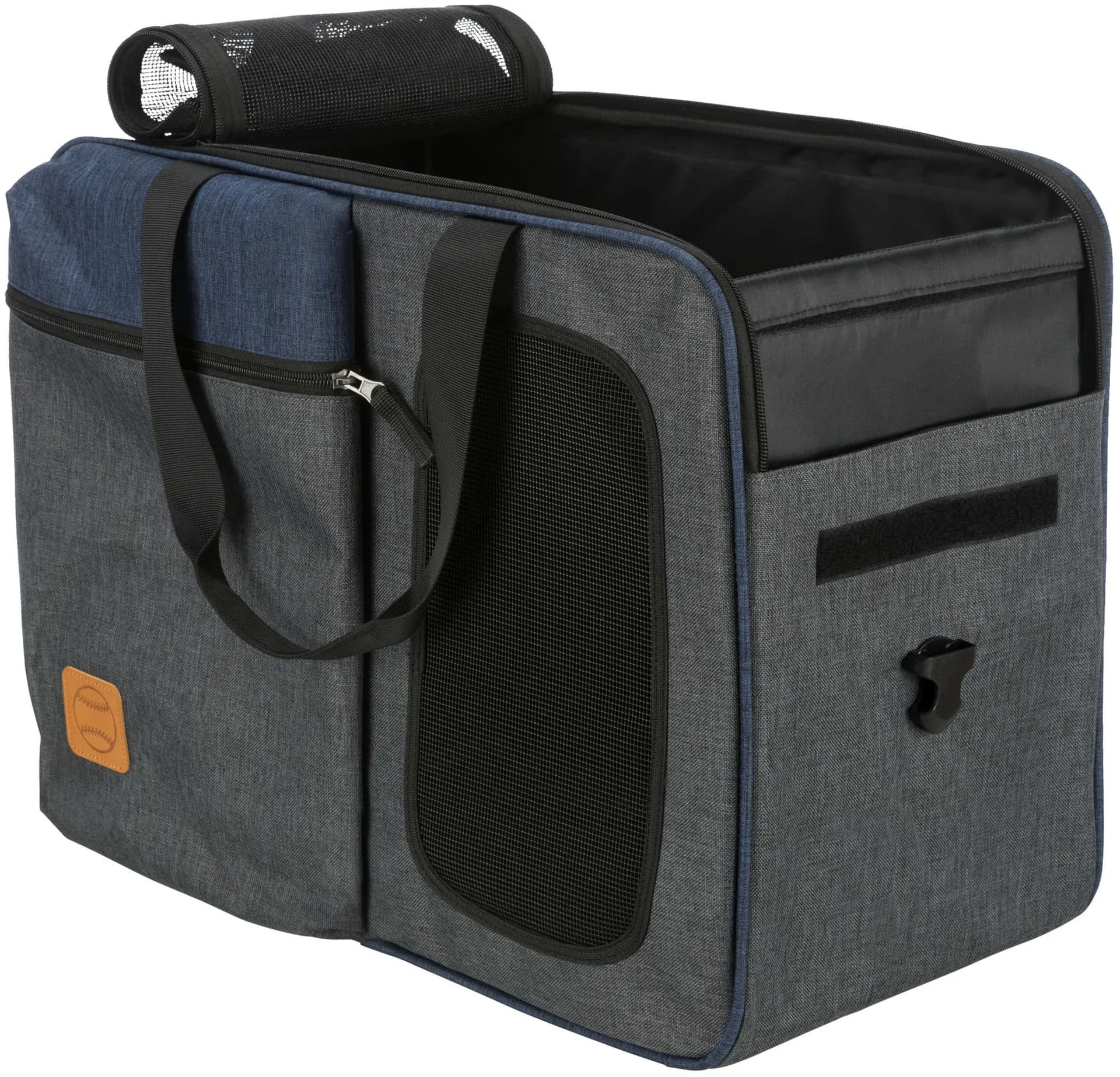 Trixie Tara trasnporter/plecak 2w1 dla psa i kota szary/niebieski 25 x 38 x 50 cm