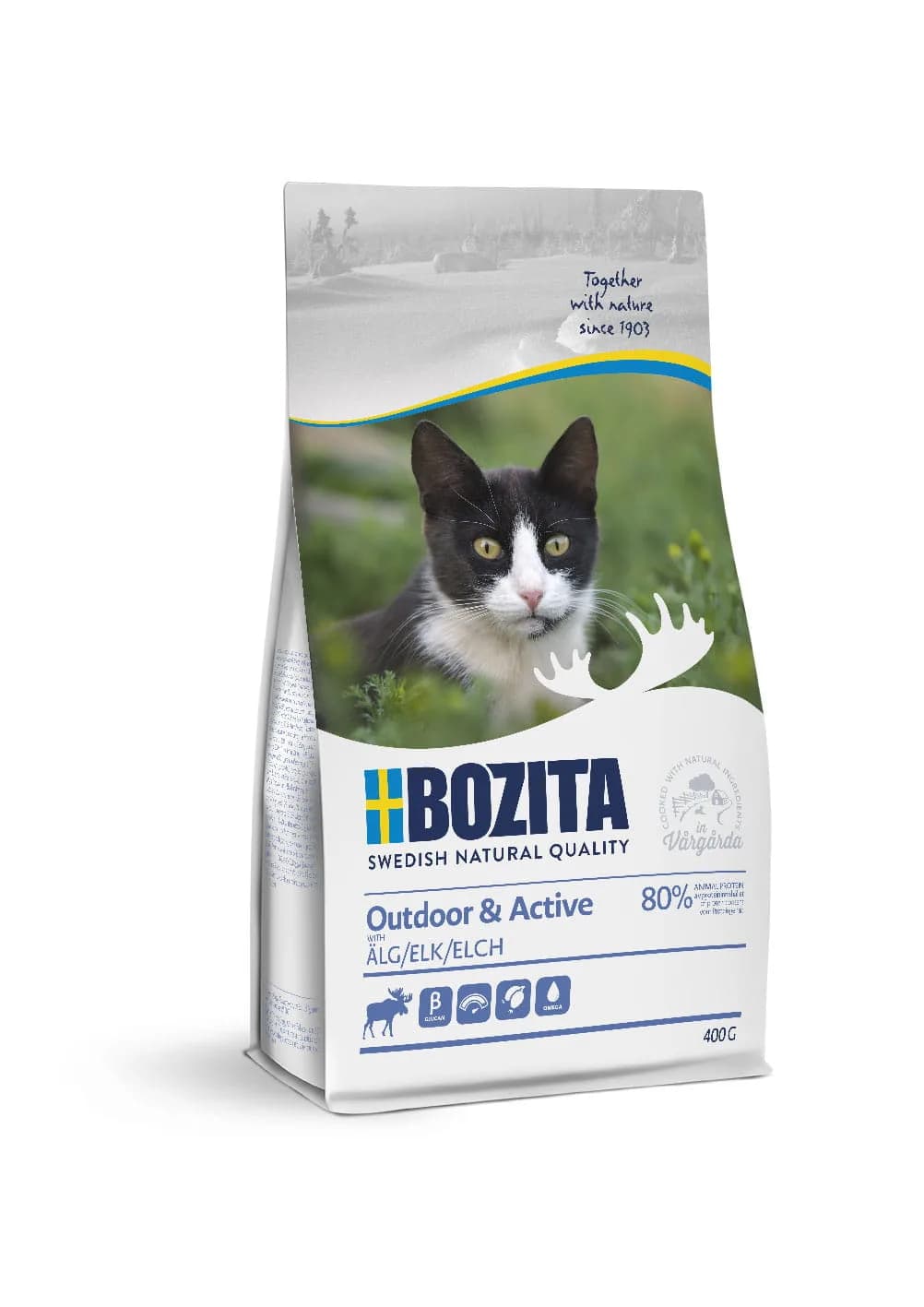 Bozita Feline Outdoor & Active sucha karma dla kotów wychodzących i aktywnych