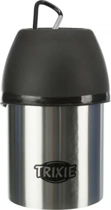 Trixie Butelka z miską – niebieski, 0,3 l