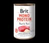 Brit Mono Protein Beef & Rice mokra karma dla psa z wołowiną i ryżem