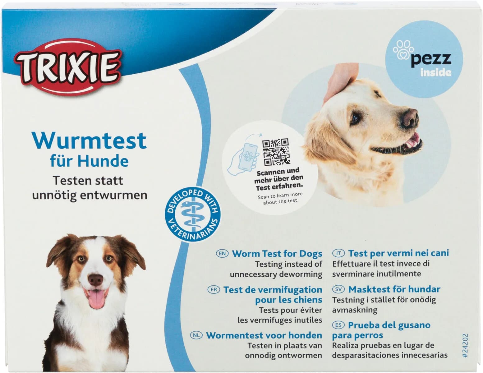 Trixie Test na robaki, dla psa 19,5 x 15 x 2 cm