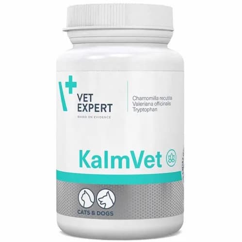Vet Expert KalmVet preparat uspokajający dla psa i kota 60 kaps.