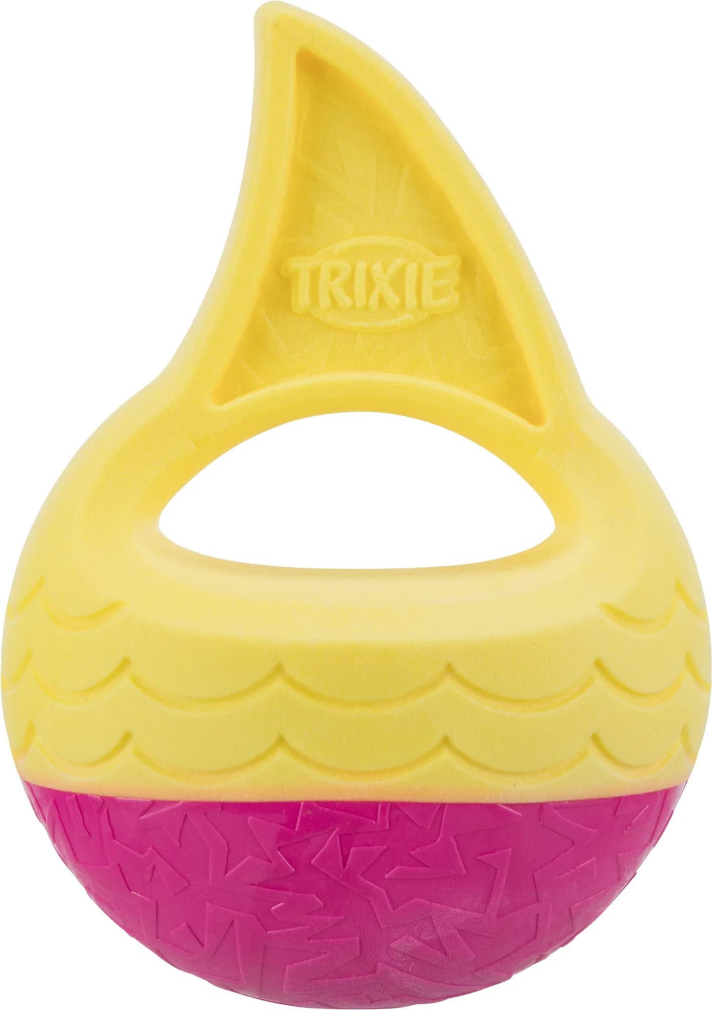 Trixie Aqua Toy shark fin piłka dla psa Tpr o pływająca 18 cm