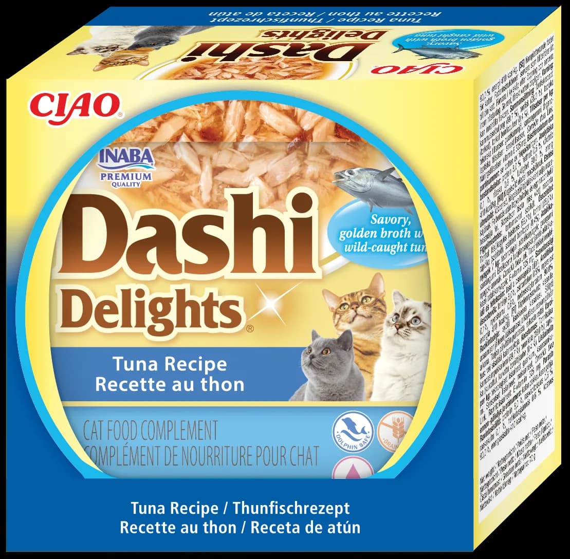 INABA Cat Dashi Delights Tuna karma dla kota przegrzebki z tuńczykiem 70 g