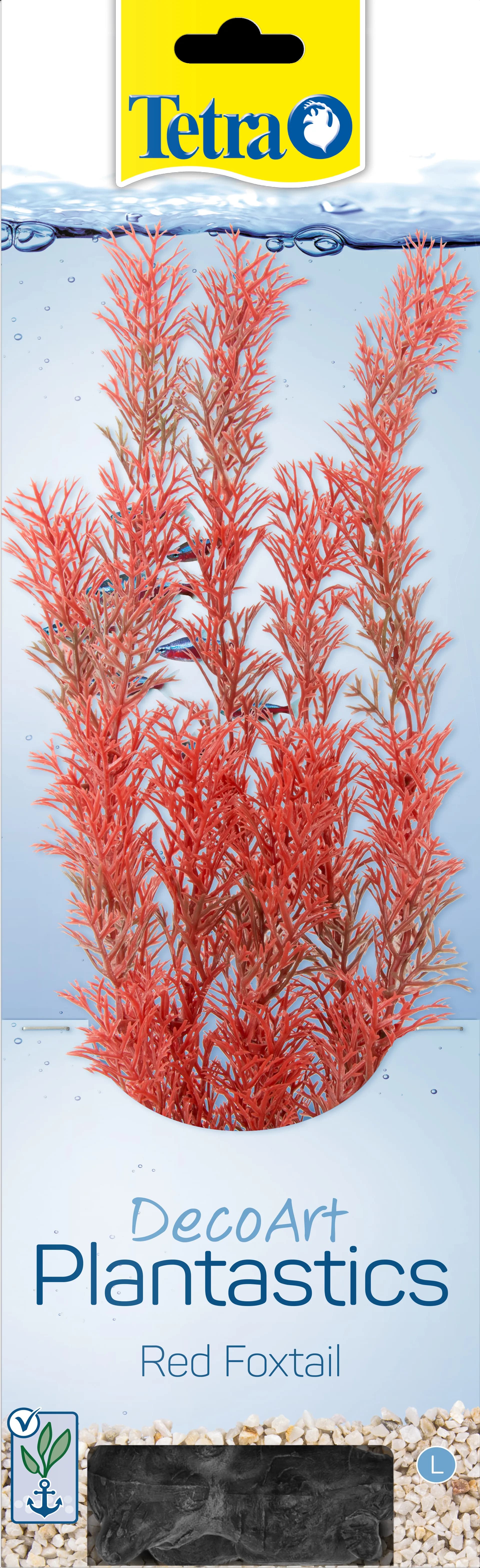 Tetra Sztuczna roślina akwariowa DecoArt Plant Foxtail Red – S