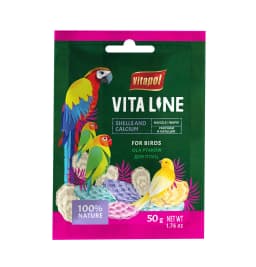 Vitapol Vitaline muszle + wapń dla papug