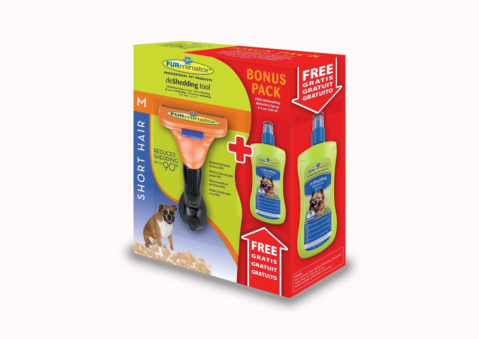 Furminator Dla psów krótkowłosych Small – Small
