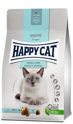Happy Cat Sensitive Stomach & Intestines sucha karma dla dorosłych kotów o wrażliwym układzie pokarmowym