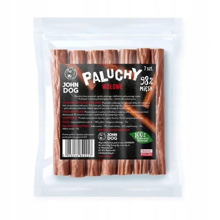 John Dog Paluchy wołowe 7 szt.