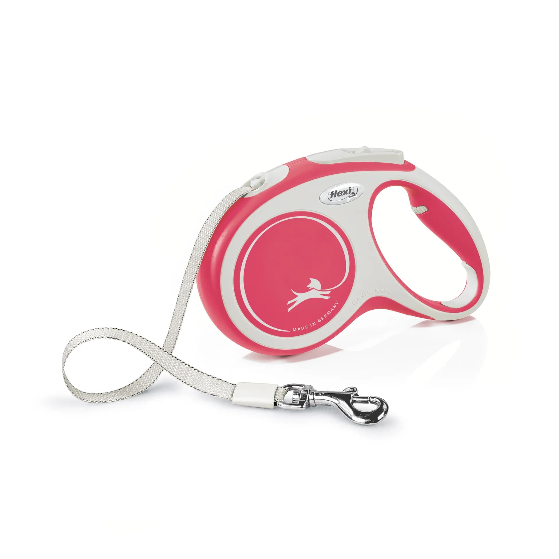 Flexi New Comfort smycz automatyczna dla psa taśma – M 5m/25kg