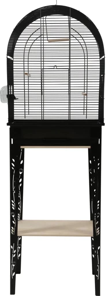 Zolux Klatka dla ptaków ze stojakiem Chic Patio – biały, 133x44,5x28 cm
