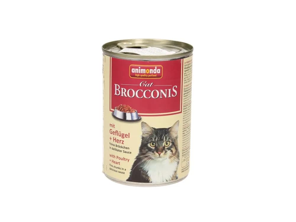 Animonda Brocconis kot puszka Drób/serca 400 g
