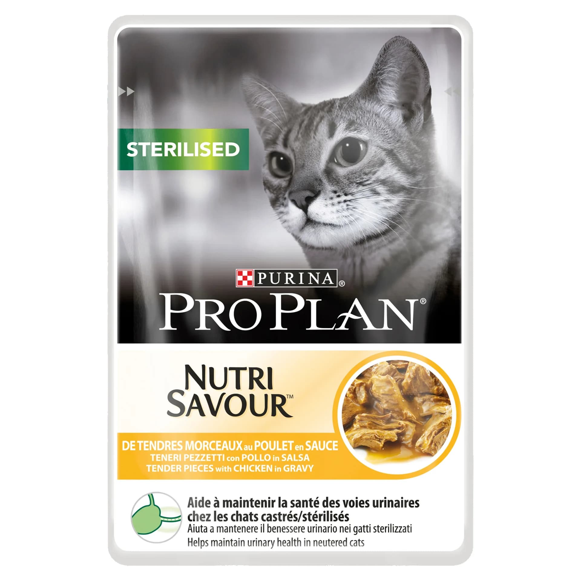 PRO PLAN Purina Sterilised z kurczakiem dla kota 85 g