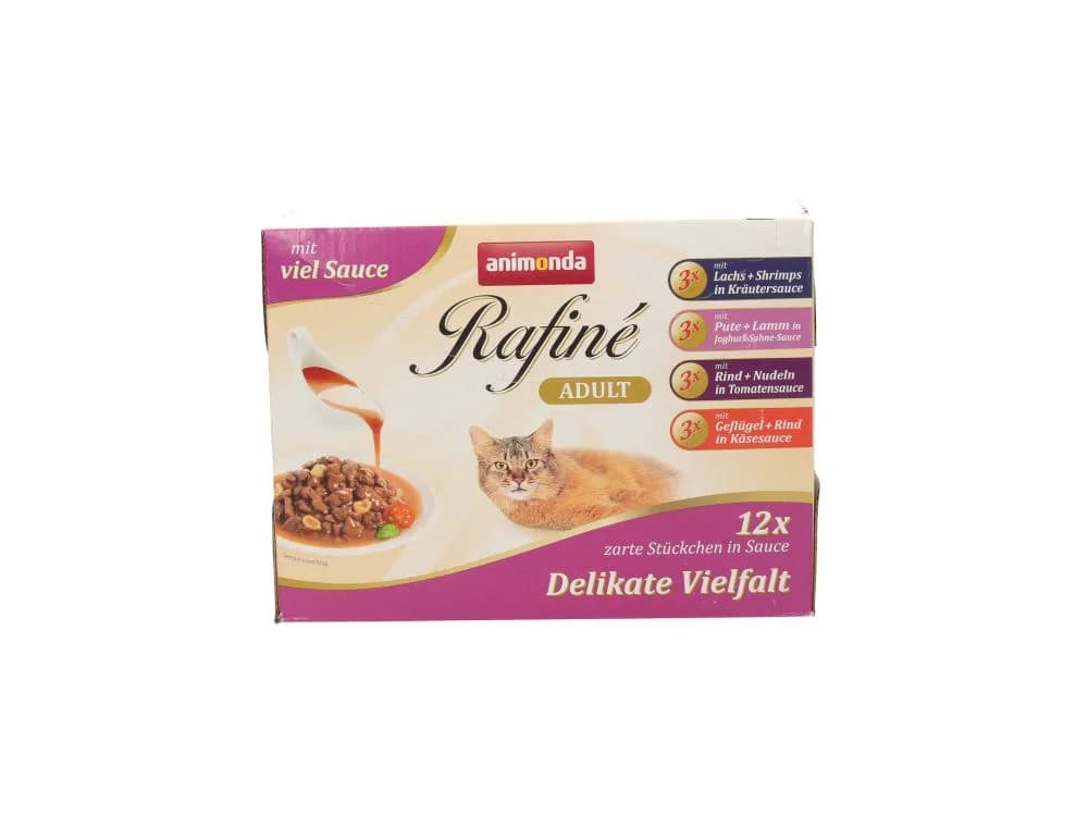 Animonda Multi Rafine Soupe Delicious Variety karma mokra dla kota 12 × 100 g