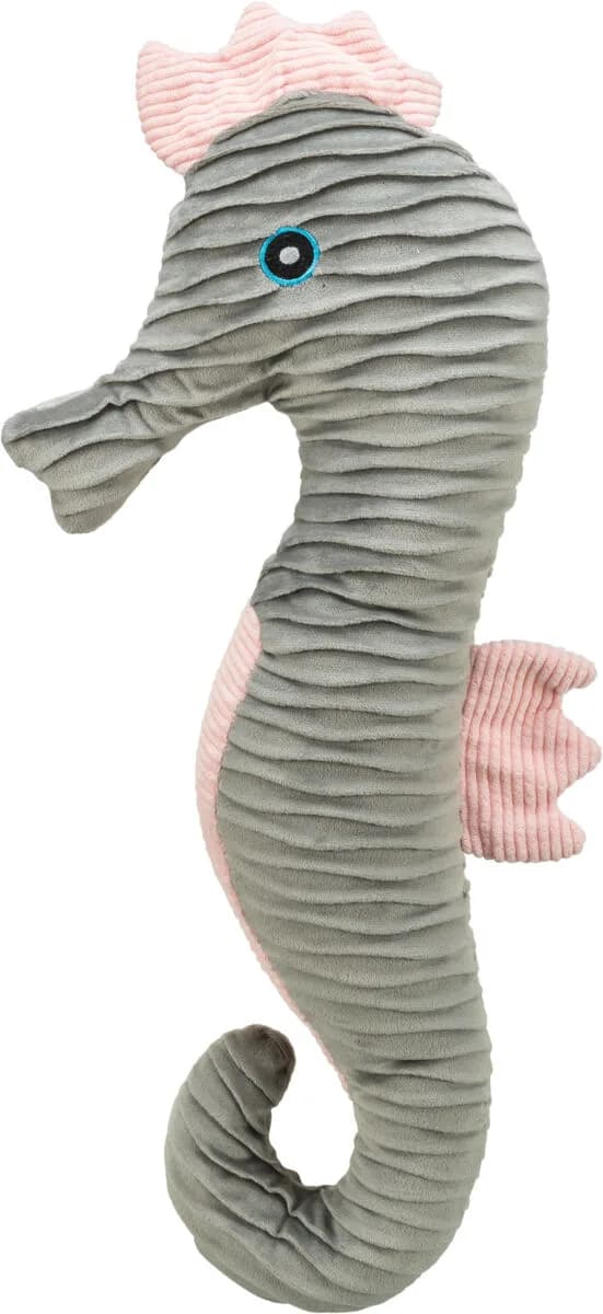 Trixie Konik morski, zabawka, dla psa, plusz, z recyklingu 50 cm