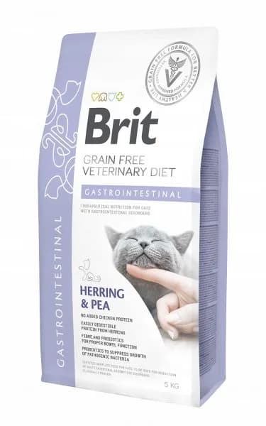 Brit Grain Free Veterinary Diets Cat Gastrointestinal Karma Dla Kota