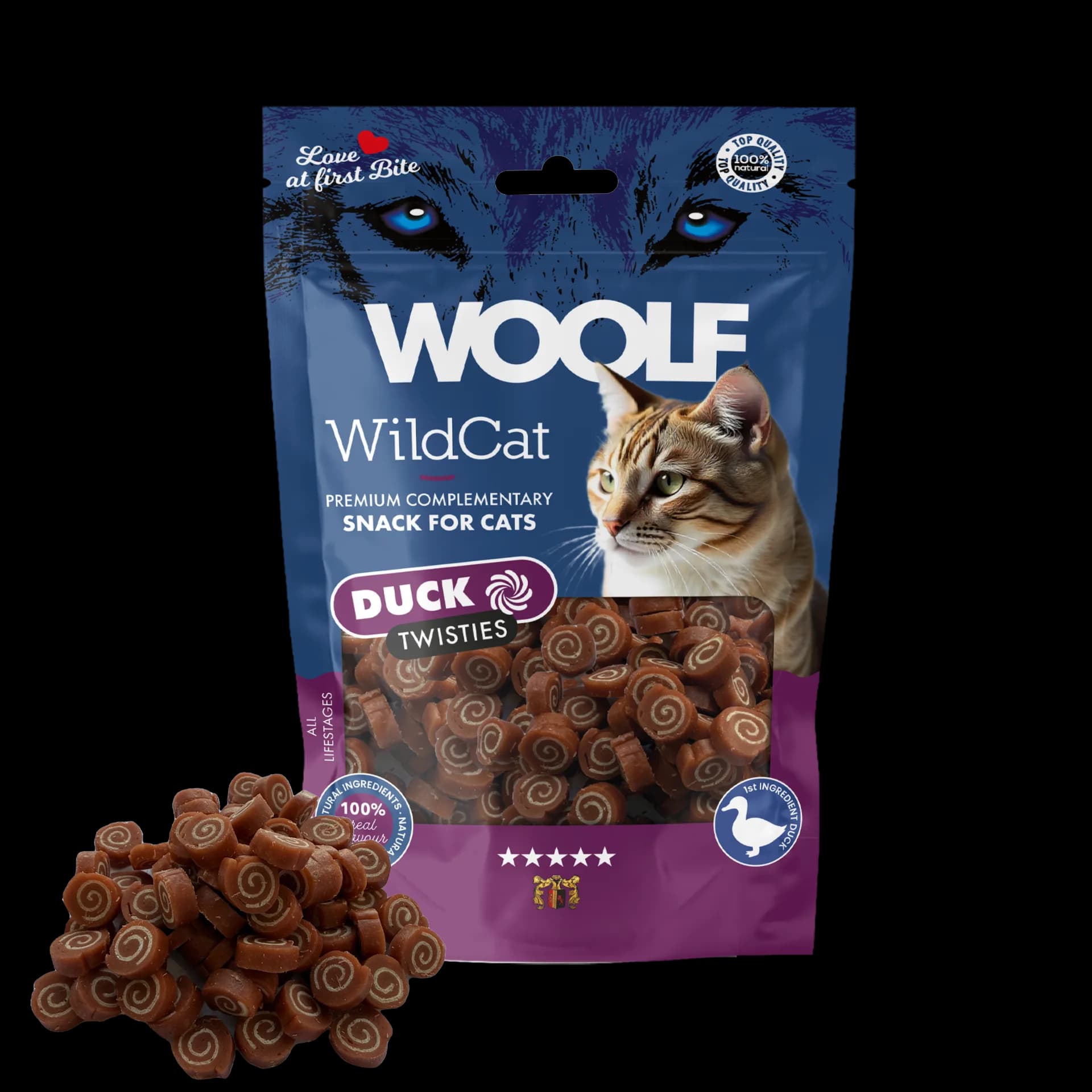 Woolf WILDCAT DUCK TWISTIES kaczka 50 g
