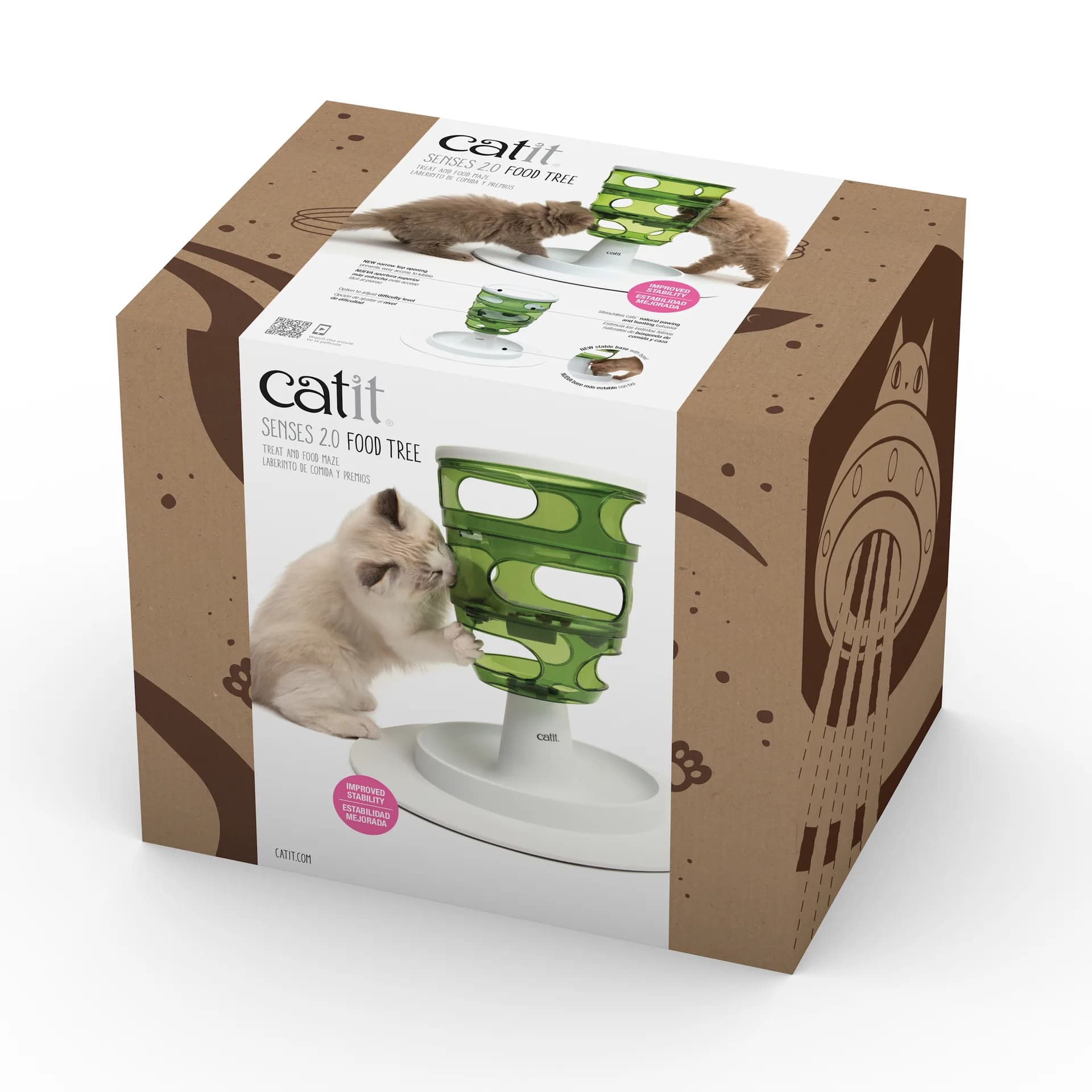 Catit Labirynt na karmę Senses 2.0 Food Tree dla kota od Hagen
