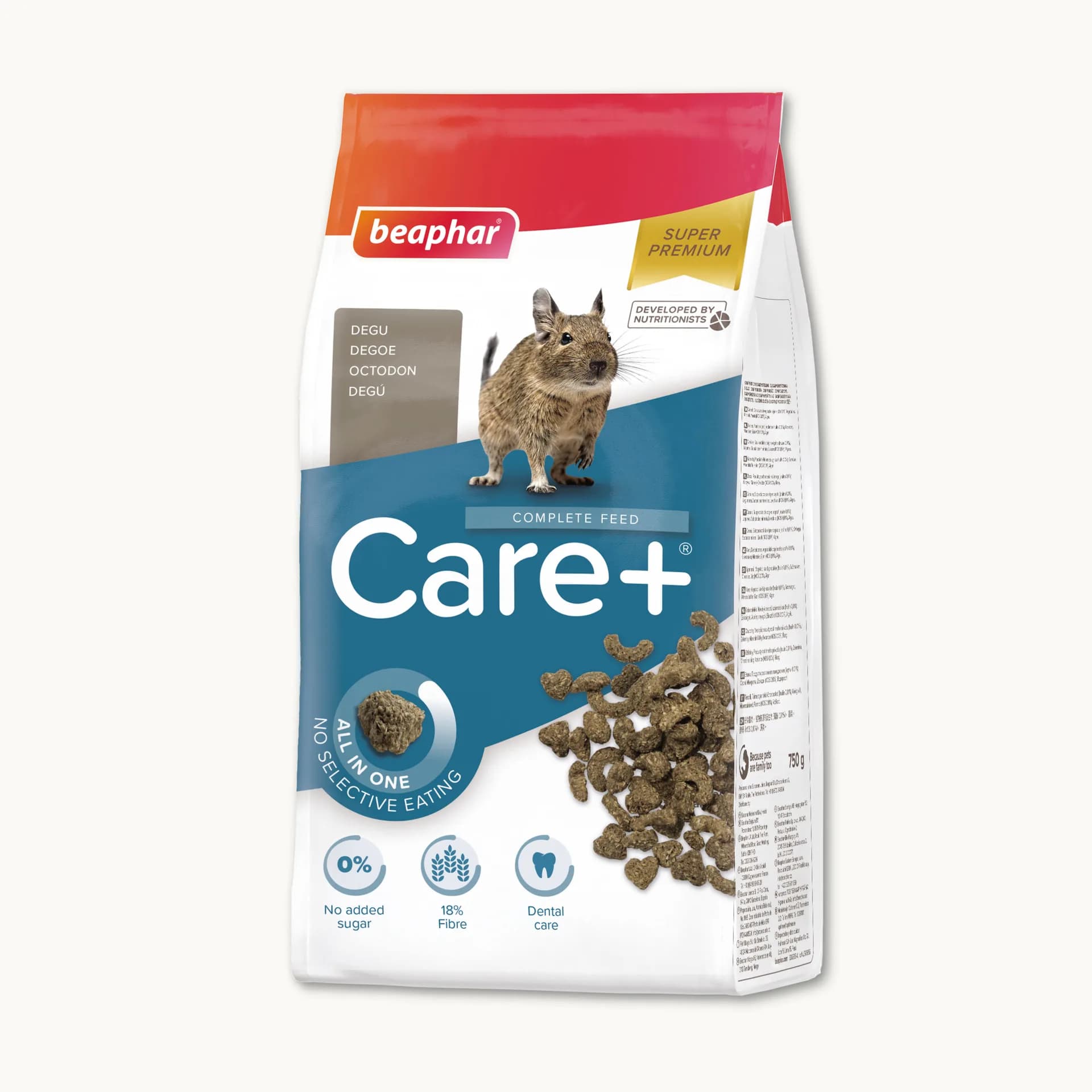 Beaphar Care+ Super Premium karma dla koszatniczek 750 g