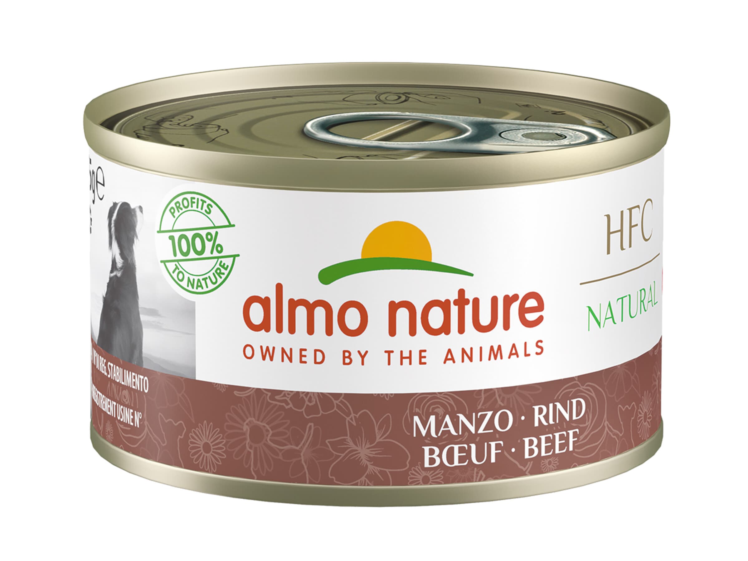 Almo Nature Puszka HFC Natural wołowina dla psa 95 g