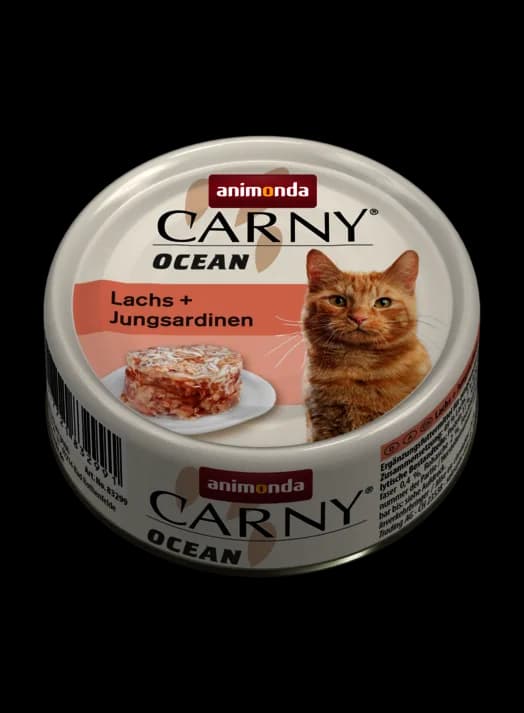 Animonda Carny Ocean puszka kot łosoś Łode Sardynki dla kota 80 g M