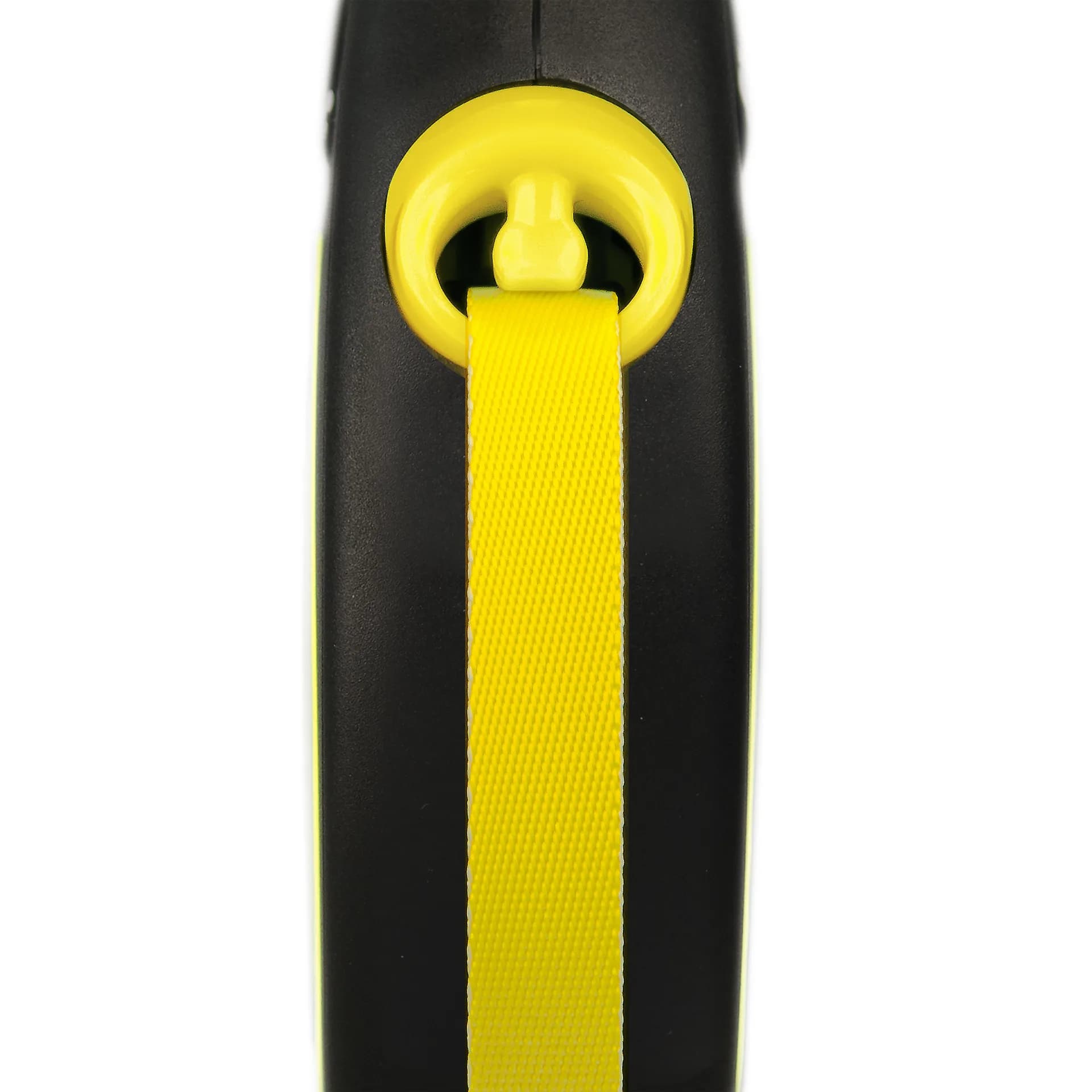 Flexi New Neon smycz automatyczna dla psa taśma – żółty, do 25 kg