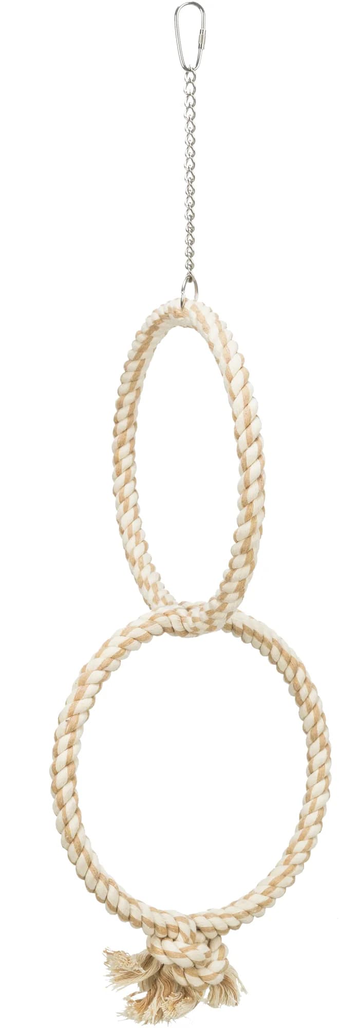 Trixie Pierścienie ze sznurka dla ptaków bawełna śr 16 cm