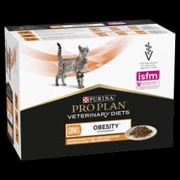 PRO PLAN Veterinary Diets Om St/Ox Obesity Management Karma dla kotów Kurczak 10 × 85 g