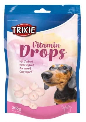 Trixie Dropsy witaminowe przysmak dla psów z jogurtem 200 g