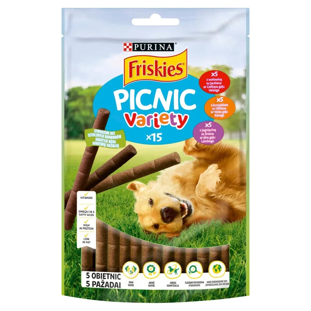Friskies Purina Picnic Variety przysmak dla dorosłych psów 126 g