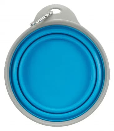Trixie Miska turystyczna silikonowa z obręczą – 15 ml