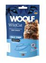 Woolf WildCat Soft Snack przysmak dla kotów smakołyki Tłuste Ryby Półwilgotne 50 g