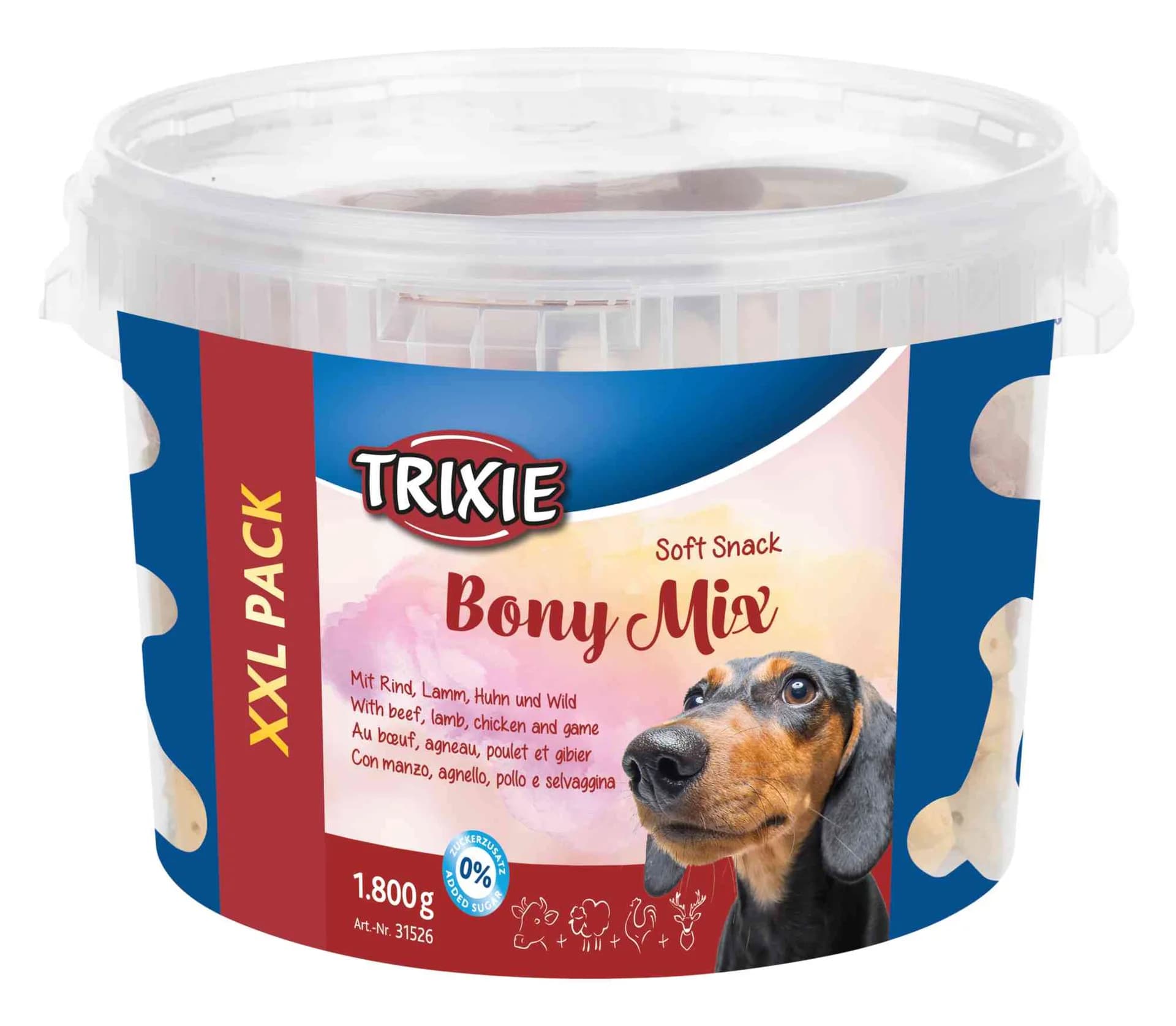 Trixie Soft Snack Bony mix XXL przysmak dla wszystkich psów 1,800 g