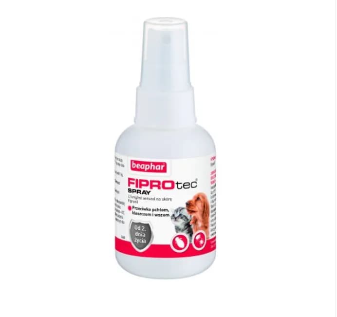Beaphar FIPROtec Spray dla psów i kotów 100 ml